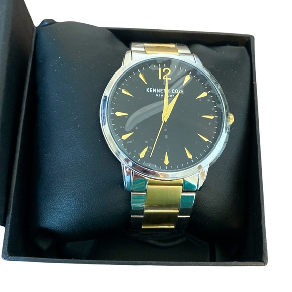Kenneth Cole Other - Kenneth Cole Silver Gold Watch New In Box
